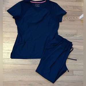 Heartsoul Scrubs- navy
